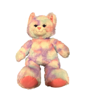 Build-A-Bear Cat Tie-Dye